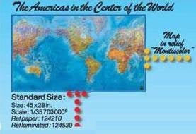 World, Montiscolor, - Wide World Maps & MORE! - Office Product - Gabelli US - Wide World Maps & MORE!