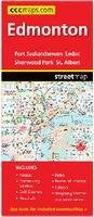 Edmonton, Alberta, Street Map - Wide World Maps & MORE! - Book - Wide World Maps & MORE! - Wide World Maps & MORE!