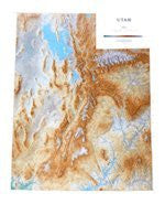 Utah Topographic Wall Map by Raven Maps, Gloss Laminated Print - Wide World Maps & MORE! - Map - Raven Maps & Images - Wide World Maps & MORE!