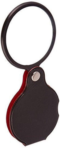 SE MF2055C 2" Folding Pocket Magnifier, Black - Wide World Maps & MORE! - Home Improvement - SE - Wide World Maps & MORE!