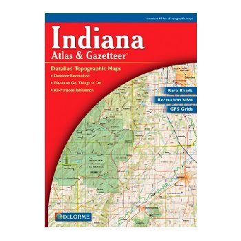 Delorme 240014 Indiana Atlas - Wide World Maps & MORE!