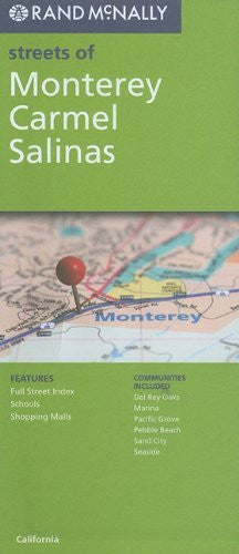 Rand McNally Streets of Monterey / Carmel / Salinas - Wide World Maps & MORE! - Map - Rand McNally and Company (COR) - Wide World Maps & MORE!