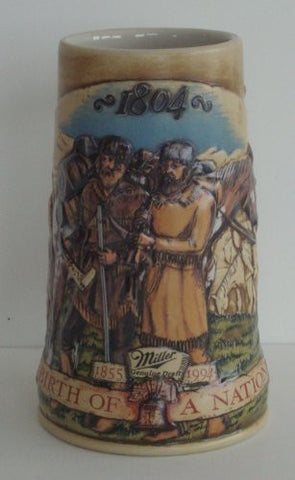 1994 Miller Birth of a Nation Stein; 1804 Lewis & Clark - Wide World Maps & MORE! - Kitchen - Ceramarte - Wide World Maps & MORE!