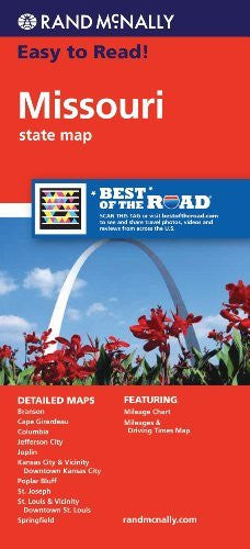 Rand McNally Easy To Read: Missouri State Map - Wide World Maps & MORE! - Map - Rand McNally and Company - Wide World Maps & MORE!