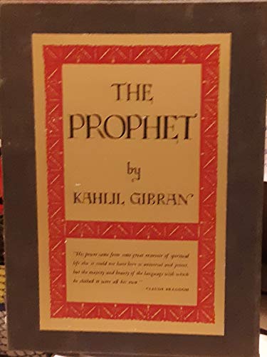 The Prophet -- Gilbran's Masterpiece Illustrated with twelve full-page drawings by the author - Wide World Maps & MORE! - Book - Wide World Maps & MORE! - Wide World Maps & MORE!