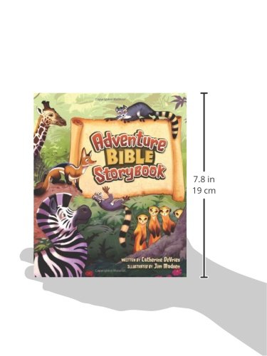 Adventure Bible Storybook - Wide World Maps & MORE! - Book - HarperCollins Christian Pub. - Wide World Maps & MORE!