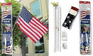 American Flag Kit - Wide World Maps & MORE! - Lawn & Patio - SE - Wide World Maps & MORE!