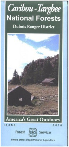 Map: Caribou-Targhee NF Dubois RD - Wide World Maps & MORE! - Book - Wide World Maps & MORE! - Wide World Maps & MORE!