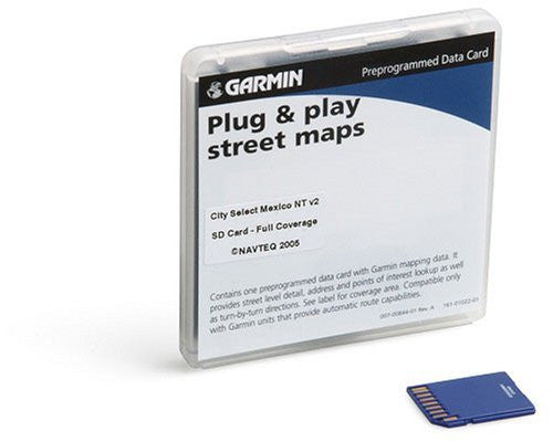 Garmin City Navigator for Detailed Maps of Mexico (microSD/SD Card) - Wide World Maps & MORE! - Wireless - Garmin - Wide World Maps & MORE!