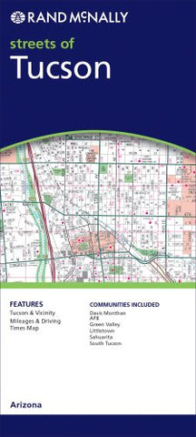 Rand McNally Tucson Arizona (Rand McNally City Maps) - Wide World Maps & MORE! - Book - Rand McNally - Wide World Maps & MORE!