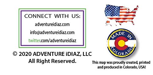 Beaver Creek Colorado Ski Area Topographic Keepsake Poster Map (with ski runs, lifts and gondolas; hiking trails, topo markings & elevation markings) - Wide World Maps & MORE! - Book - Wide World Maps & MORE! - Wide World Maps & MORE!