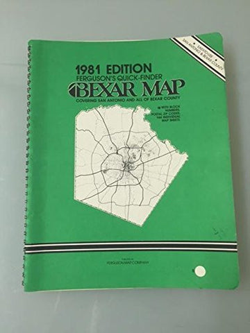 Ferguson's Quick-Finder Bexar Map - Wide World Maps & MORE! - Book - Wide World Maps & MORE! - Wide World Maps & MORE!