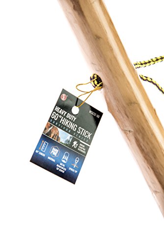 SE Survivor Series Heavy Duty Wooden Walking/Hiking Stick, 60" - WS632-60 - Wide World Maps & MORE!