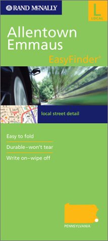 Easy Finder Allentown Pennsylvania - Wide World Maps & MORE! - Book - Wide World Maps & MORE! - Wide World Maps & MORE!