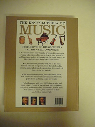 The Encyclopedia of Music the Encyclopedia of Music Instruments of the Orchestra and the Great Composers [Paperback] Max Wade-Matthews & Wendy Thompson - Wide World Maps & MORE!