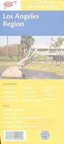 MAP OF LOS ANGELES REGION CALIFORNIA /HUGE FOLDOUT /STREETS++++ - Wide World Maps & MORE! - Book - Wide World Maps & MORE! - Wide World Maps & MORE!