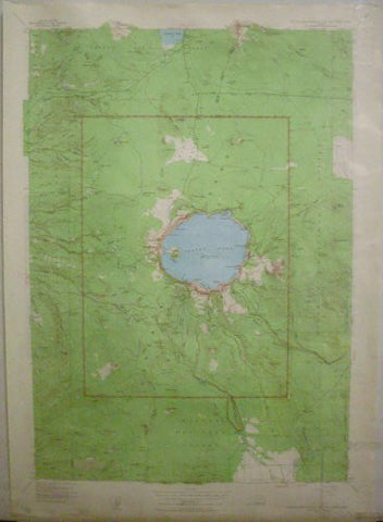 Crater Lake National Park and Vicinity, Oregon (TOR0301) (TOR0301) - Wide World Maps & MORE! - Book - Wide World Maps & MORE! - Wide World Maps & MORE!