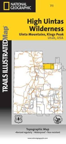 High Uintas (National Forest/BLM) - Wide World Maps & MORE! - Book - Wide World Maps & MORE! - Wide World Maps & MORE!