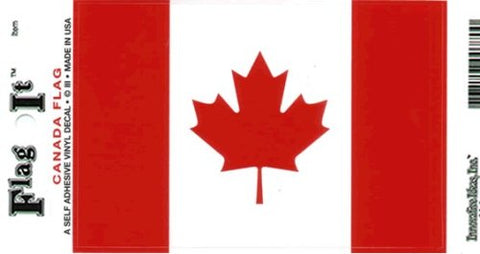 Canada Flag 6 Self Adhesive Vinyl Decals - Wide World Maps & MORE! - Automotive Parts and Accessories - Innovative Ideas - Wide World Maps & MORE!