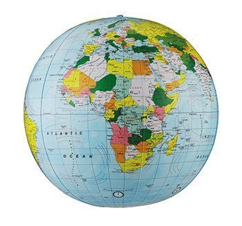 12 Pack REPLOGLE GLOBES POLITICAL-INFLATE GLOBE 16 ES 16 - Wide World Maps & MORE! - Office Product - REPLOGLE GLOBES - Wide World Maps & MORE!