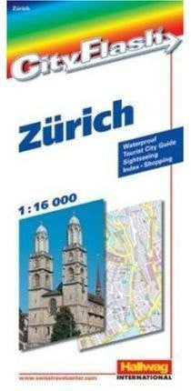 [(Zurich City Flash)] [Created by Hallwag] published on (January, 2012) - Wide World Maps & MORE! - Book - Wide World Maps & MORE! - Wide World Maps & MORE!