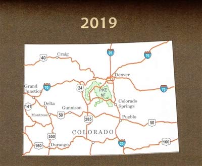 Pike National Forest - Wide World Maps & MORE! - Map - United States Department of Agriculture - Wide World Maps & MORE!