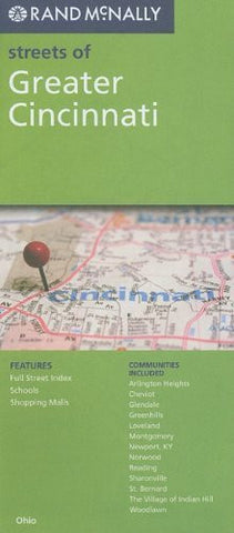 Rand McNally Streets of Greater Cincinnati: Ohio - Wide World Maps & MORE! - Book - Wide World Maps & MORE! - Wide World Maps & MORE!