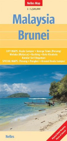 Malaysia and Brunei Nelles map - Wide World Maps & MORE! - Book - Wide World Maps & MORE! - Wide World Maps & MORE!