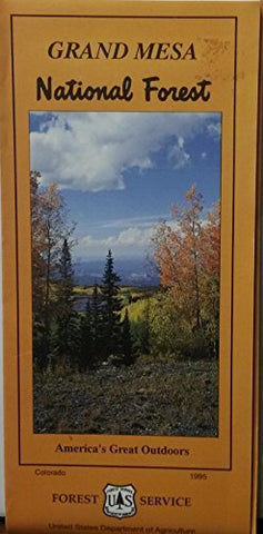 Grand Mesa National Forest, Colorado (SuDoc A 13.28:G 76/2/995) - Wide World Maps & MORE! - Book - Wide World Maps & MORE! - Wide World Maps & MORE!