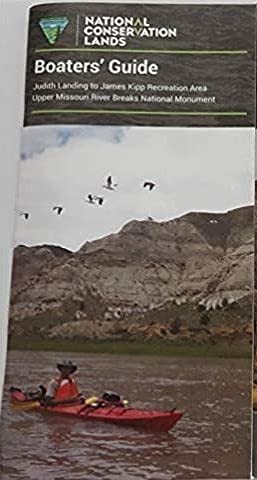 Upper Missouri Judith Landing to James Kipp Rec Area Boater's Guide - Wide World Maps & MORE!