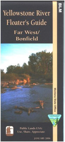 Yellowstone River Floater`s Guide: Far West/Bonfie - Wide World Maps & MORE! - Book - Wide World Maps & MORE! - Wide World Maps & MORE!