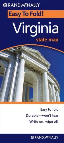 Rand McNally Easy To Fold: Virginia (Laminated) (Easyfinder S) by Rand McNally (2011-04-04) - Wide World Maps & MORE! - Book - Wide World Maps & MORE! - Wide World Maps & MORE!