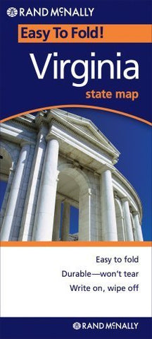 Rand McNally Easy To Fold: Virginia (Laminated) (Easyfinder S) by Rand McNally (2011-04-04) - Wide World Maps & MORE! - Book - Wide World Maps & MORE! - Wide World Maps & MORE!