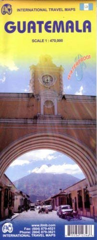 By ITM Canada Guatemala 1:470,000 Travel Map (International Travel Country Maps: Guatemala) (6th Edition) - Wide World Maps & MORE! - Book - Wide World Maps & MORE! - Wide World Maps & MORE!