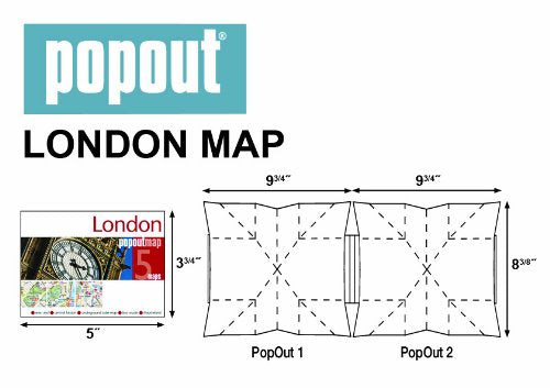 London popout®map (PopOut Maps) - Wide World Maps & MORE! - Book - Wide World Maps & MORE! - Wide World Maps & MORE!