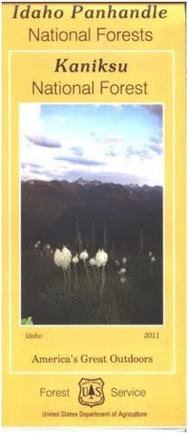 Kaniksu National Forest Map - Waterproof - Wide World Maps & MORE!