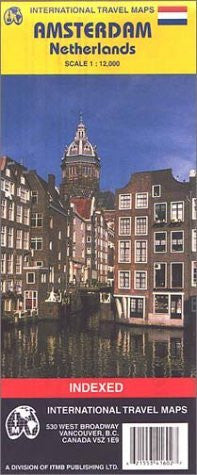 Amsterdam Map by ITMB (Travel Reference Map) - Wide World Maps & MORE! - Book - International - Wide World Maps & MORE!