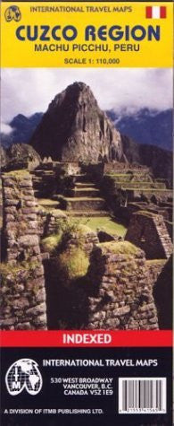 Cuzco Region of Peru - Machu Picchu Map by ITMB (Travel Reference Map) - Wide World Maps & MORE! - Book - Wide World Maps & MORE! - Wide World Maps & MORE!