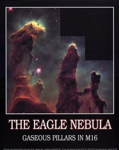 The Eagle Nebula: Gaseous Pillars in M16 - Wide World Maps & MORE! - Book - Wide World Maps & MORE! - Wide World Maps & MORE!