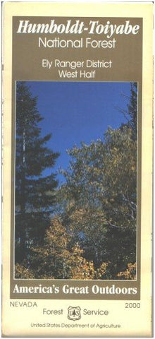 Map: Humboldt National Forest Ely West - Wide World Maps & MORE! - Book - Wide World Maps & MORE! - Wide World Maps & MORE!