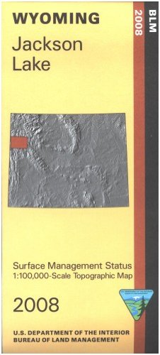 Map: Jackson Lake - Surface Management - Wide World Maps & MORE!