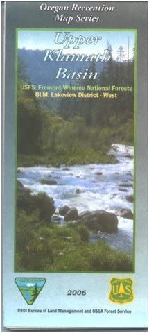 Upper Klamath Basin Recreation Map - Waterproof - Wide World Maps & MORE! - Sports - Wide World Maps & MORE! - Wide World Maps & MORE!
