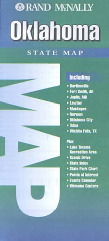 Rand McNally Oklahoma State Map (State Maps-USA) - Wide World Maps & MORE! - Book - Wide World Maps & MORE! - Wide World Maps & MORE!