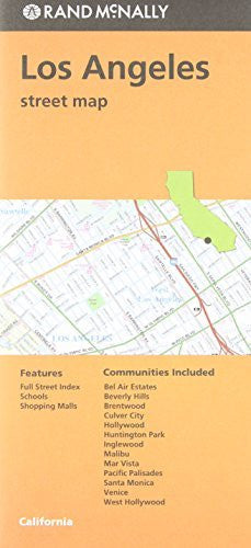 Rand McNally Folded Map: Los Angeles Street Map - Wide World Maps & MORE! - Map - Rand McNally & Company - Wide World Maps & MORE!