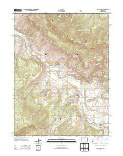 Squaw Creek, Colorado 7.5' Gloss Laminated - Wide World Maps & MORE! - Map - Wide World Maps & MORE! - Wide World Maps & MORE!