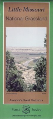 Little Missouri National Grassland Map - Wide World Maps & MORE! - Book - Wide World Maps & MORE! - Wide World Maps & MORE!