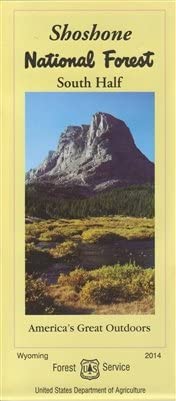 Shoshone National Forest South Half - Wide World Maps & MORE! - Sports - Wide World Maps & MORE! - Wide World Maps & MORE!