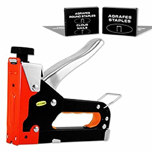 3 Way Heavy Duty Stapler Staple Gun Upholstery Wood Ceiling Tiles Repair - Wide World Maps & MORE! - Furniture - Generic - Wide World Maps & MORE!