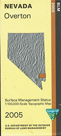 Overton Surface Management Status 1:100,000-Scale Topographic Map - Wide World Maps & MORE! - Book - Wide World Maps & MORE! - Wide World Maps & MORE!