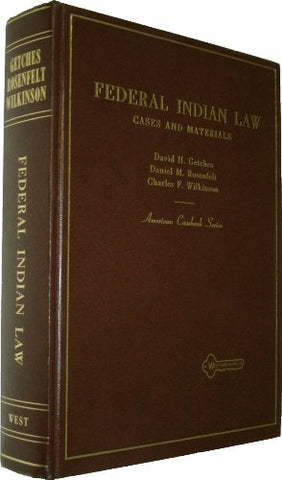 Cases and materials on Federal Indian law (American casebook series) - Wide World Maps & MORE!